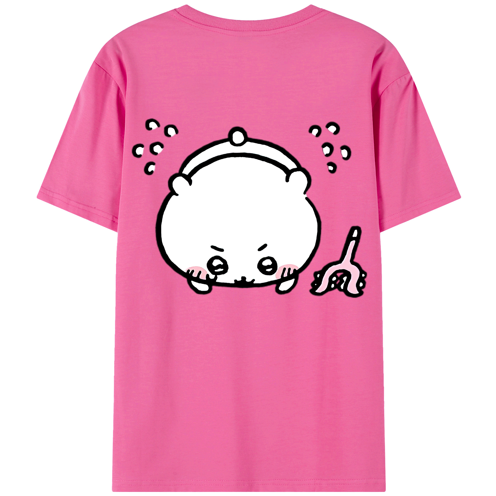 （画像用） ちいかわ ちいかわ Chii-kawa chiikawa レディース半袖Tシャツ(バックプリント)